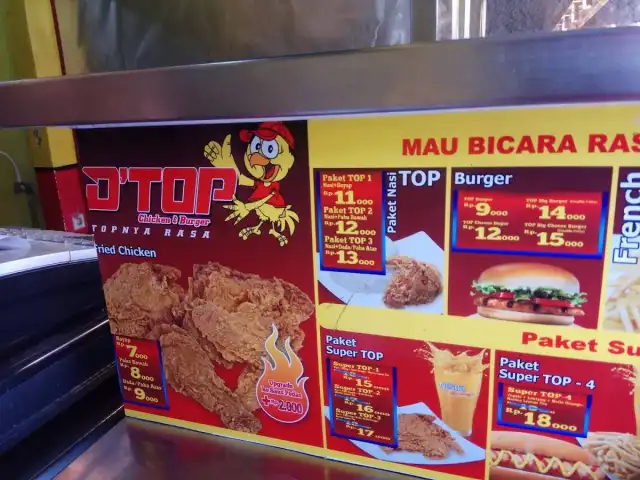Gambar Makanan D'TOP Chicken & Burger Cikereteg 1