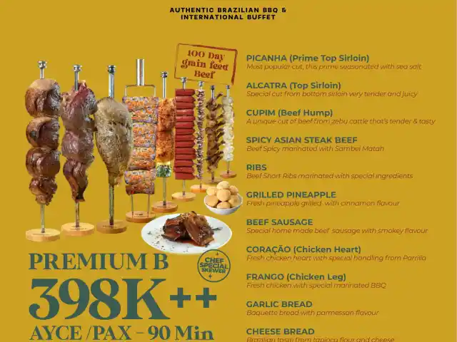Gambar Makanan Panella de Chao Brazilian BBQ 4