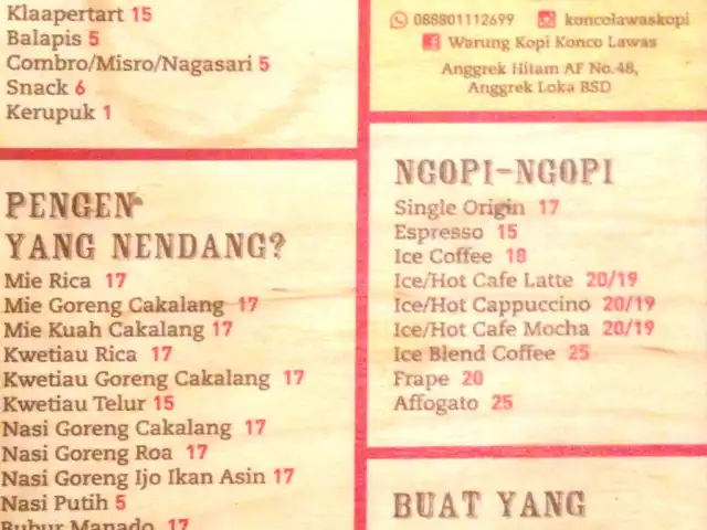 Gambar Makanan Konco Lawas 1