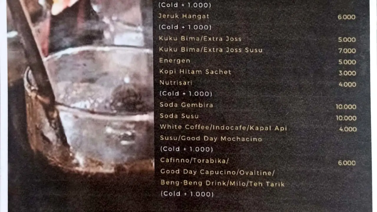 Angkringan Kopi Joss Depok