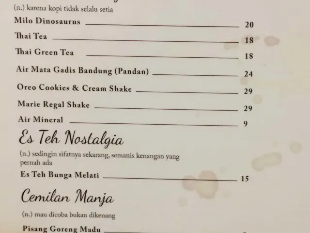 Gambar Makanan Kopi Kenangan 2