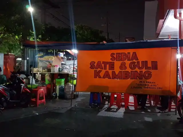 Gambar Makanan Sate & Gule Kambing Kantor Pos Pucang 1