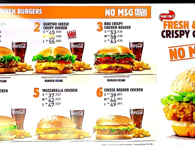 Gambar Makanan Burger King 2