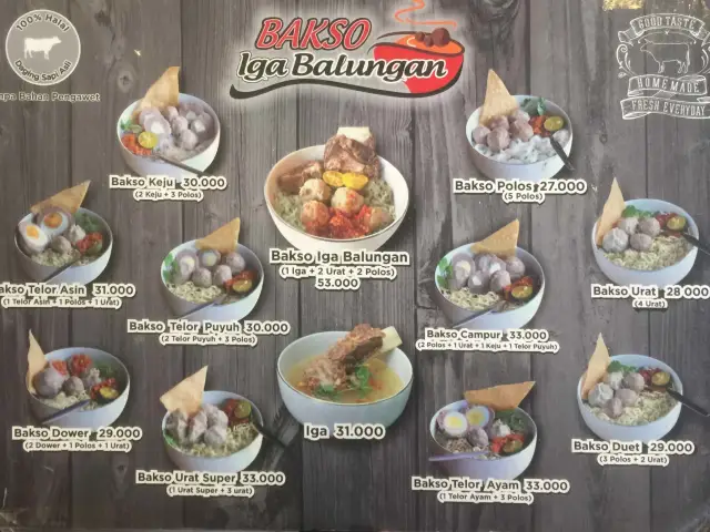 Gambar Makanan BaksoIgaBalungan 6