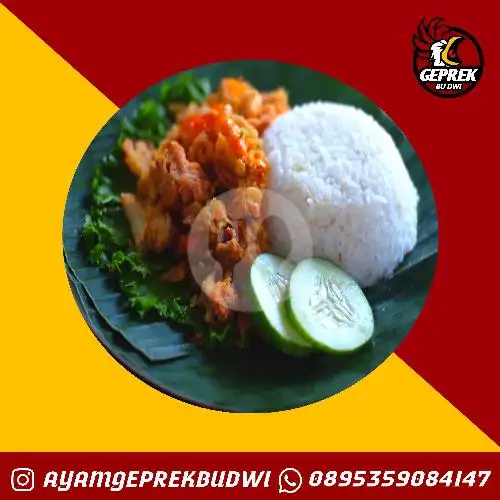 Gambar Makanan Ayam Geprek Bu Dwi, Laksda Adisucipto 9