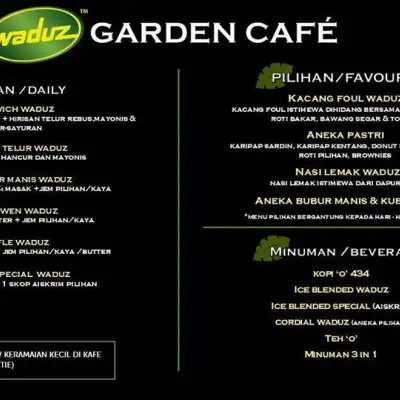 Waduz Garden Cafe