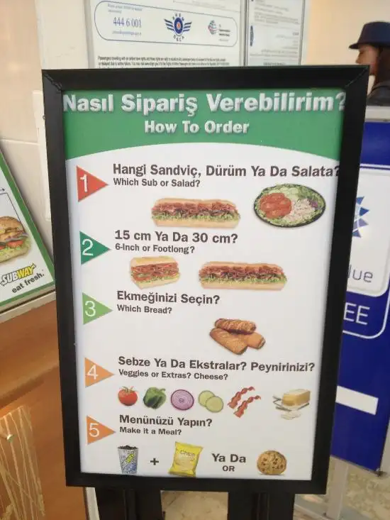 Subway'nin yemek ve ambiyans fotoğrafları 5