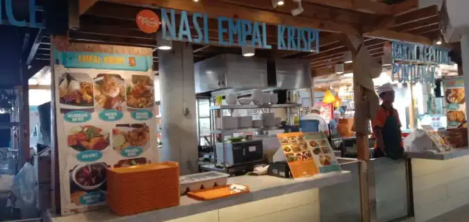 Nasi Empal Krispi