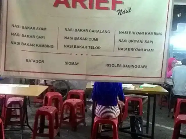 Nasi Bakar Arief Ndut