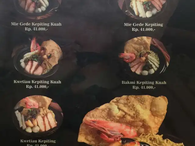 Gambar Makanan Bakmi Kepiting Pontianak 5