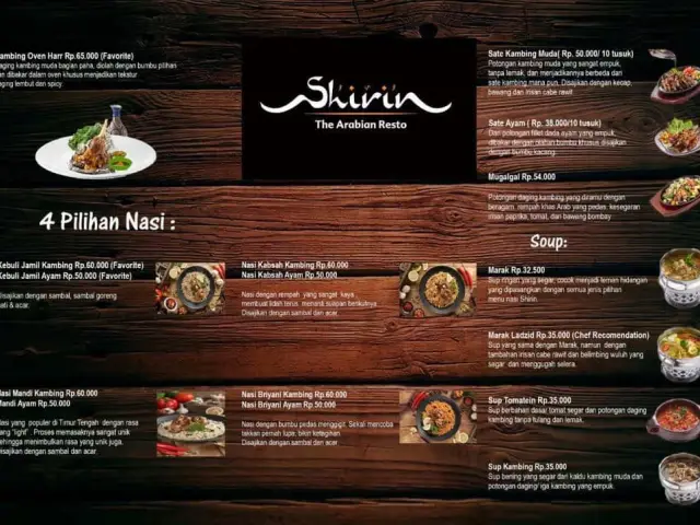 Gambar Makanan Shirin The Arabian Resto 1
