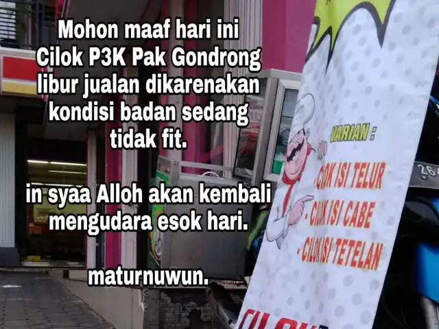 Cilok P3K Pak Gondrong