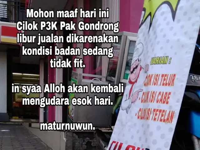 Gambar Makanan Cilok P3K Pak Gondrong 1