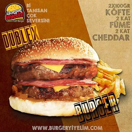 Burger Yiyelim'nin yemek ve ambiyans fotoğrafları 1