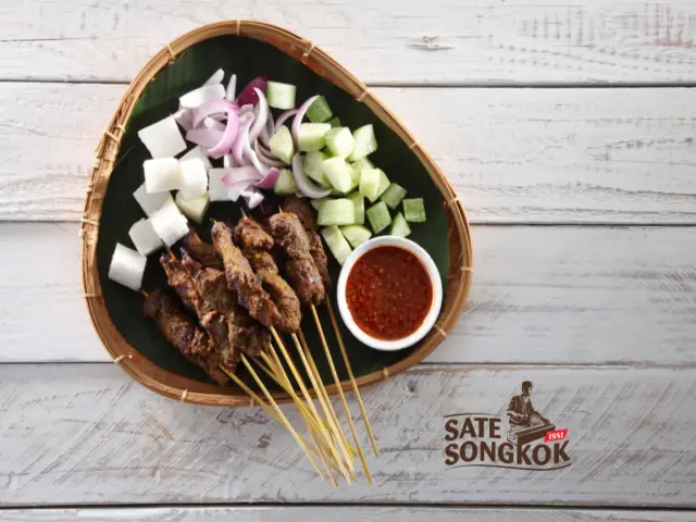 Sate Songkok (Gong Kepas)
