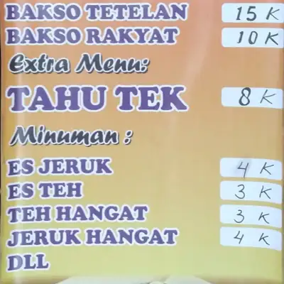 Bakso Njeber 3 Sekawan