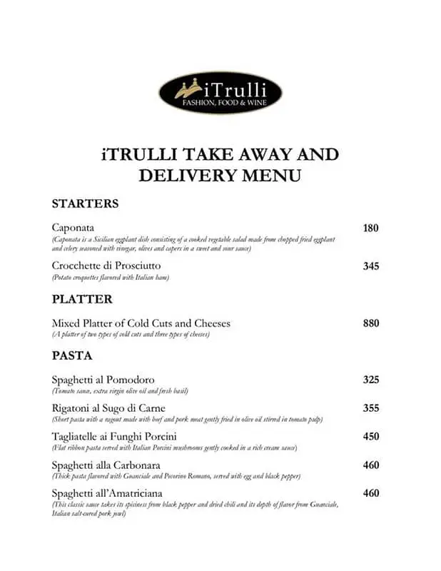 iTrulli Fashion, Food and Wine Food Photo 1