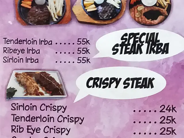 Gambar Makanan Irba Steak 1