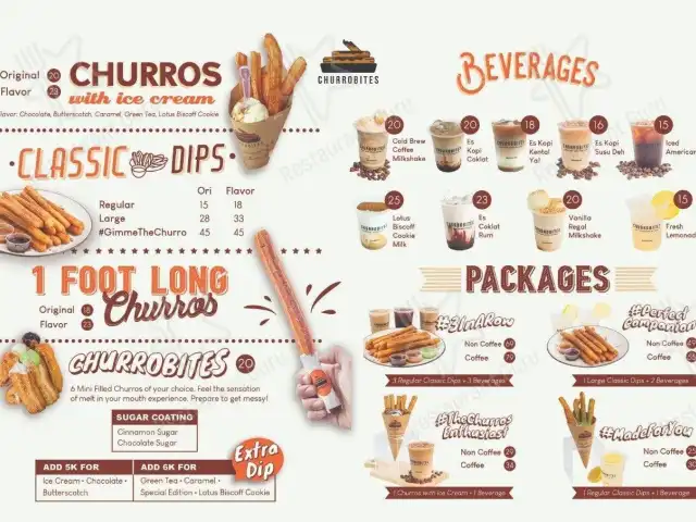 Gambar Makanan Churrobites: Churros and Coffee, Gading Serpong 1