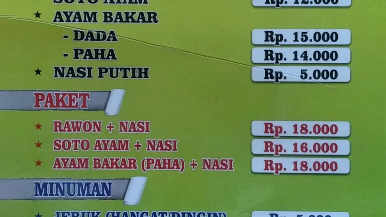 Warung Ku'ah Bu Ayu