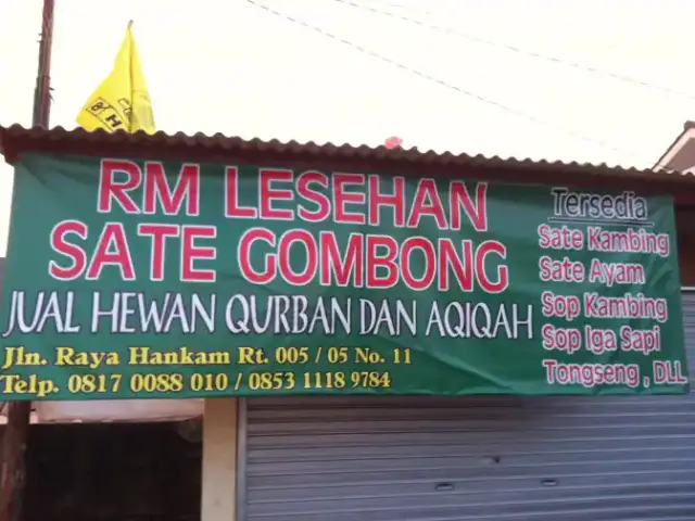 RM Lesehan Sate Gombong