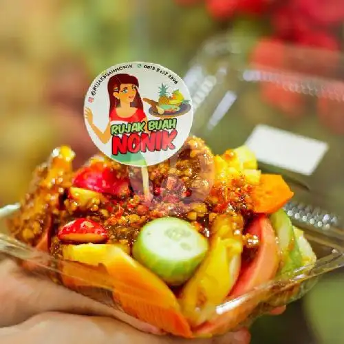 Gambar Makanan Rujak Buah Nonik, Kelapa Gading 6