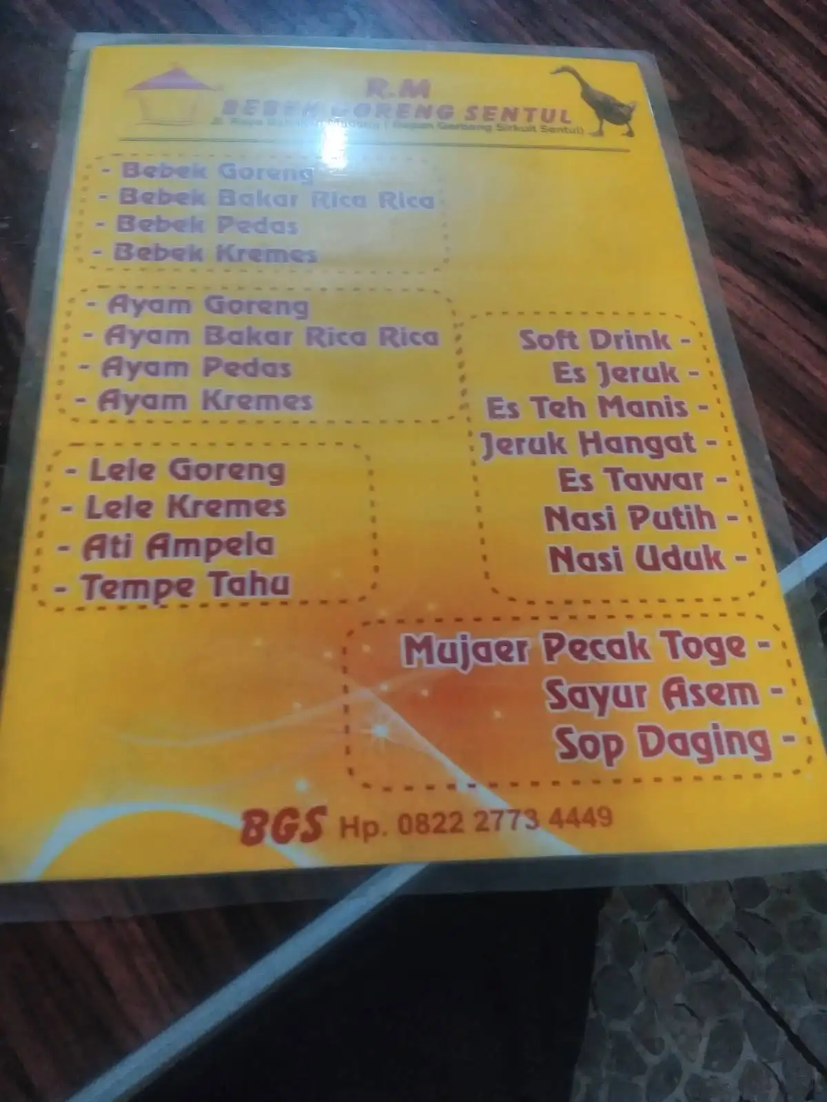 Bebek Goreng Sentul