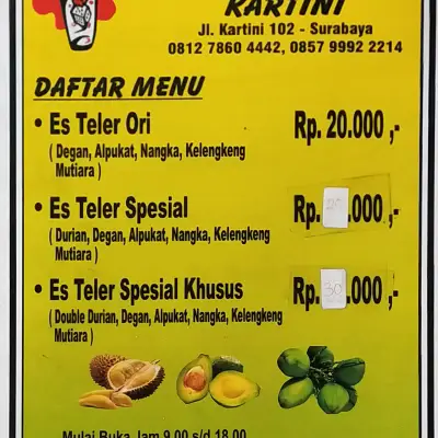 Es Teller Durian Gajah Mada