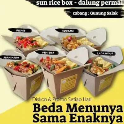 Sun Rice Box, Komplek Percot