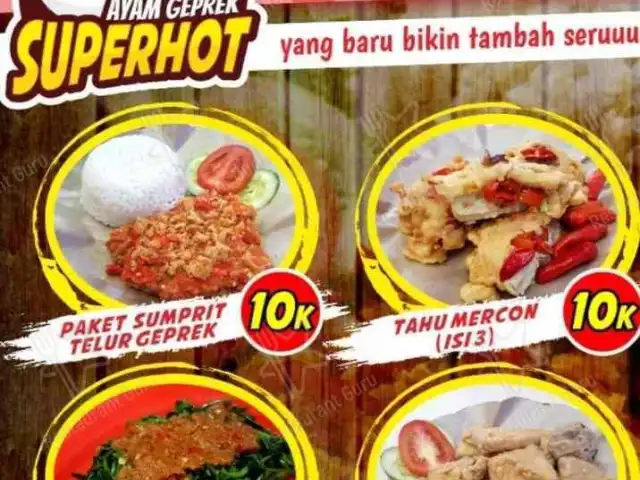 Ayam Geprek SuperHOT cab. WTC Matahari