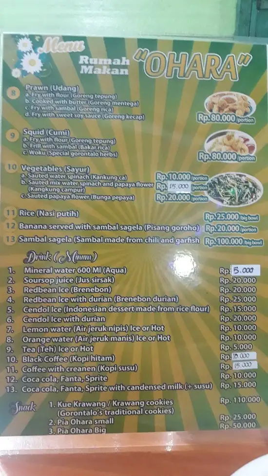Gambar Makanan RM Ohara 8