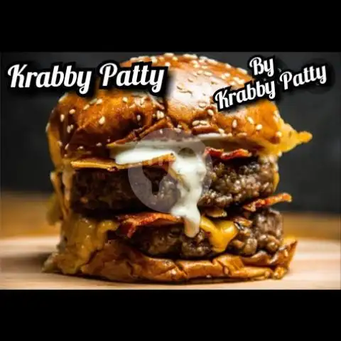 Gambar Makanan Burger Krabby Patty Original, Denpasar 1