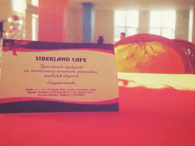 Siberland Cafe'nin yemek ve ambiyans fotoğrafları 5