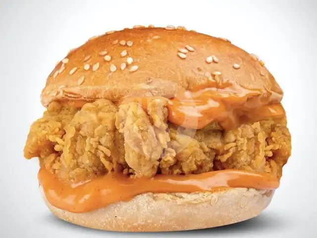 Gambar Makanan Burger Brader, Adam Malik Medan 5