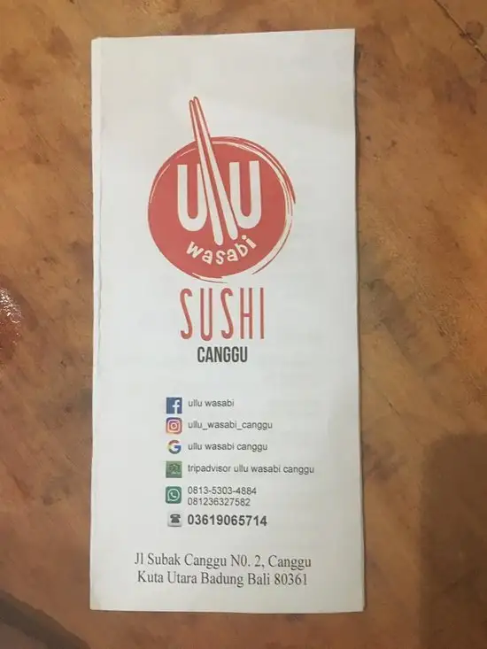 Gambar Makanan Ullu Wasabi Canggu 9