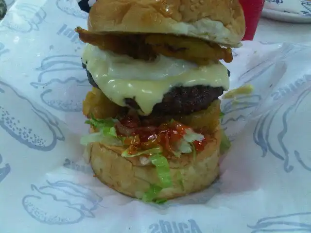Burger Bakar Abang Burn Food Photo 7