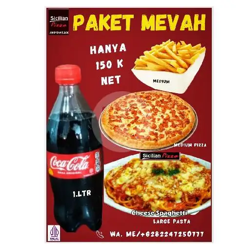 Gambar Makanan Sicilian Pizza, Tiara Dewata Supermarket 16