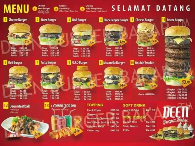 Deen Burger Bakar Senawang Food Photo 4