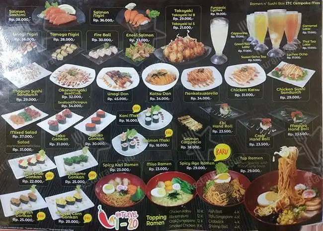 Gambar Makanan Ramen n’ Sushi Box Bassura 3