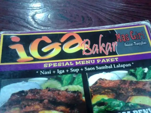 Gambar Makanan Iga Bakar Mas Giri 6