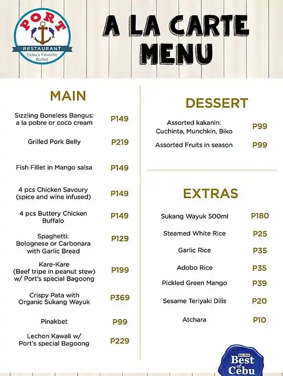 Port Restaurant - Waterfront Cebu City Hotel & Casino Food Photo 1