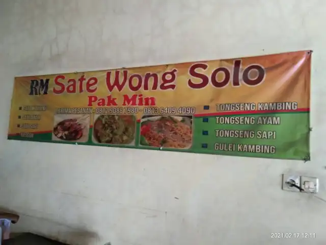 Gambar Makanan RM. Sate Wong Solo Pak Min 3