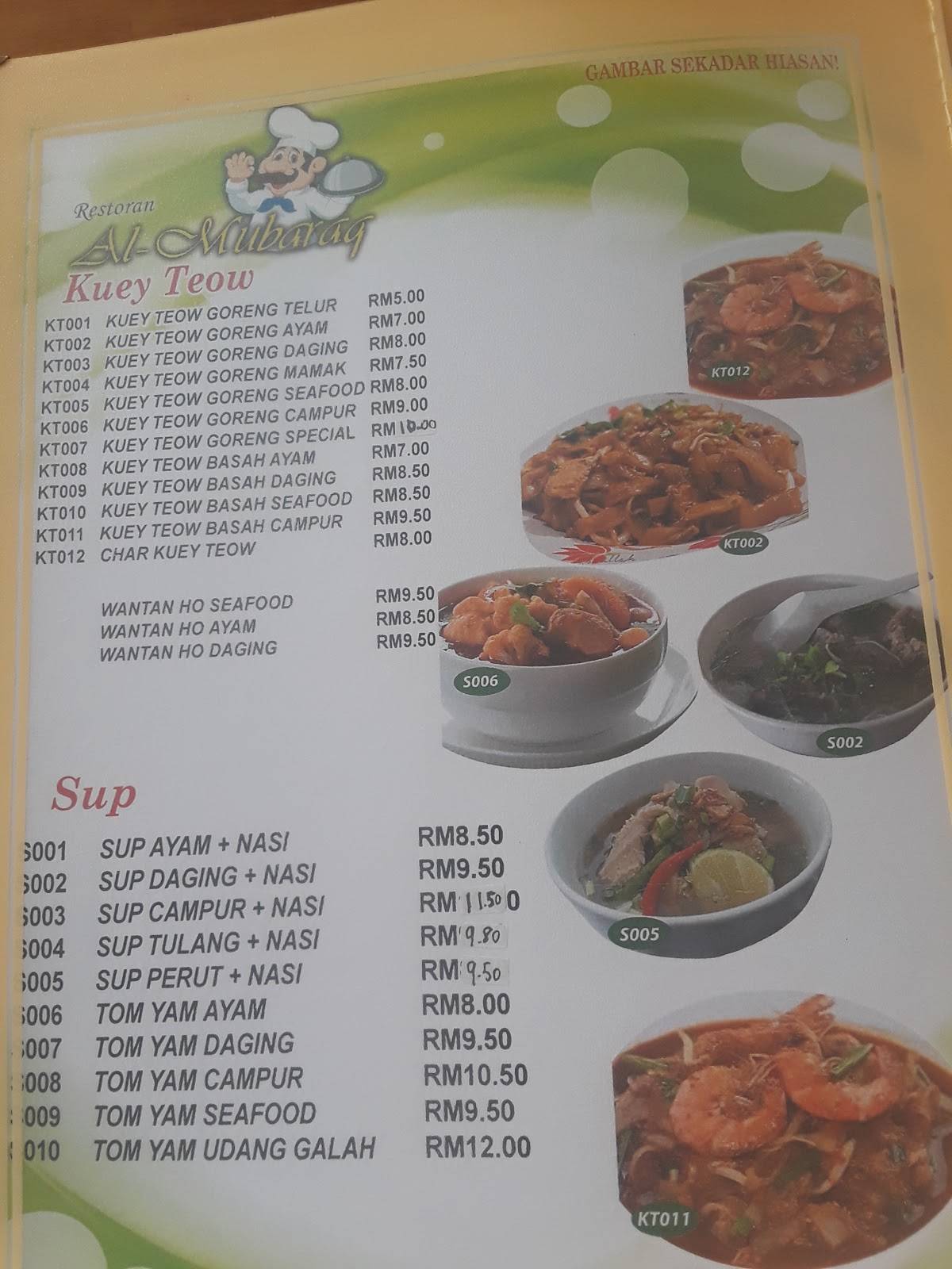 Restoran Al-Mubaraq Bintang Kubota