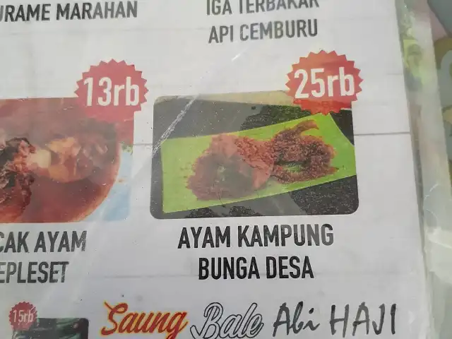 Gambar Makanan Saung Bale Abi Haji 20