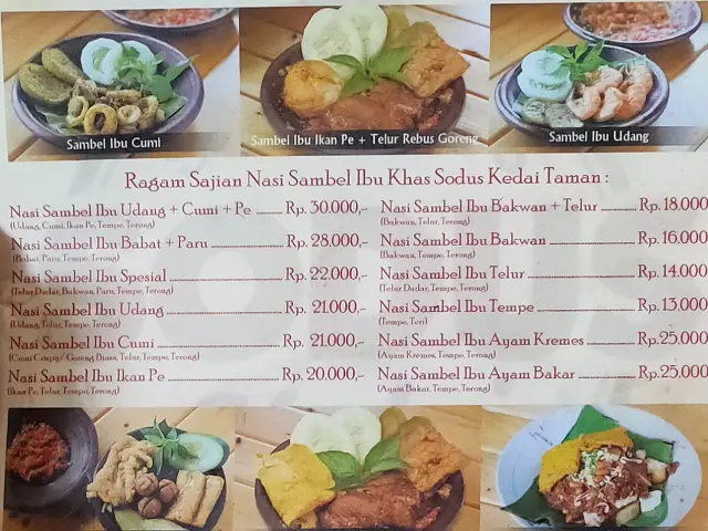 Gambar Makanan Soto Kudus Kedai Taman 17