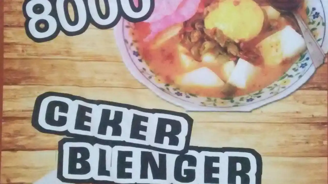 Ketupat Sayur Padang & Ceker Blenger