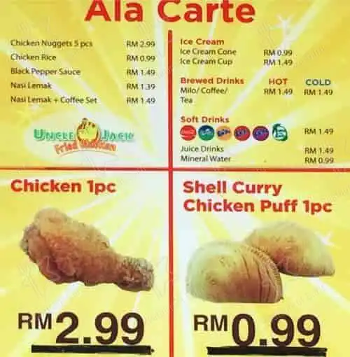 Uncle Jack Fried Chicken @ Giant Hypermarket Kota Damansara