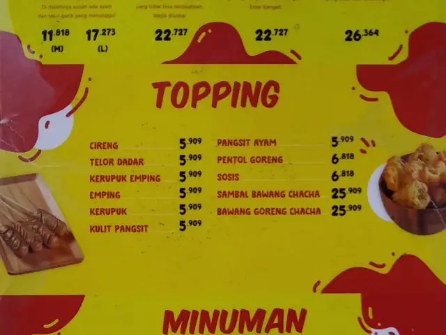 Gambar Makanan Chacha Bubur Goreng 9