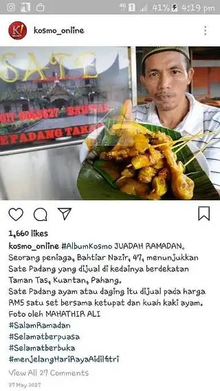 Sate Padang Takana Juo Food Photo 1