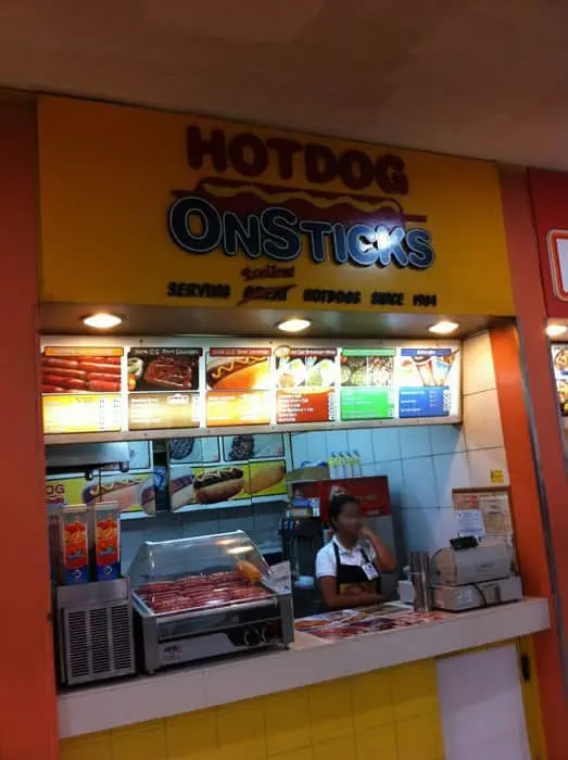 Hot Dog On Sticks